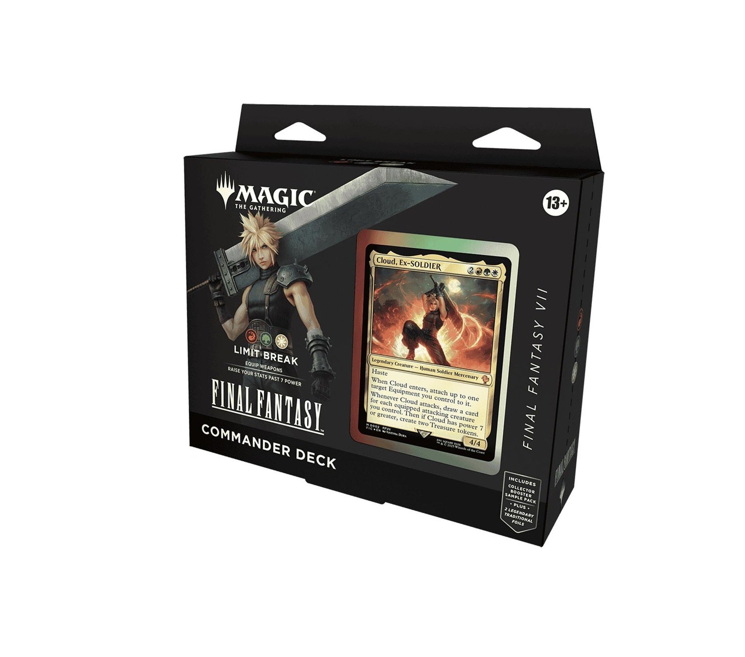 Ffvii Commander Magic the Gathering: Final Fantasy FFVII Limit Break Commander Deck ...