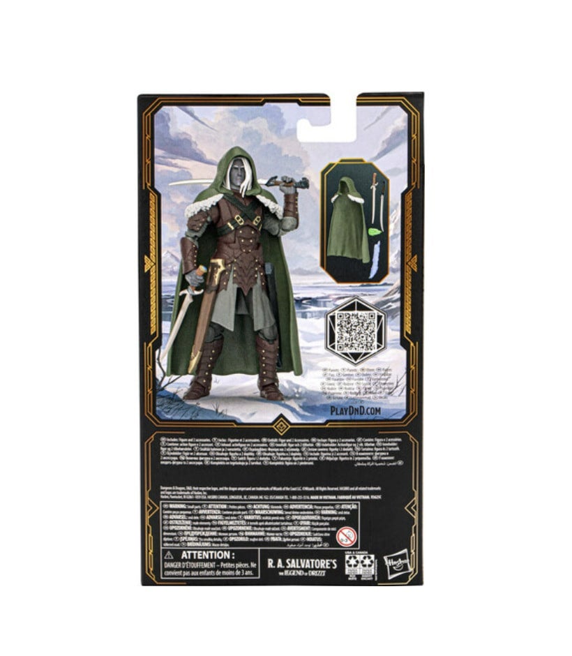 Dungeons & Dragons Golden Archive Drizzt 6inch Action Figure