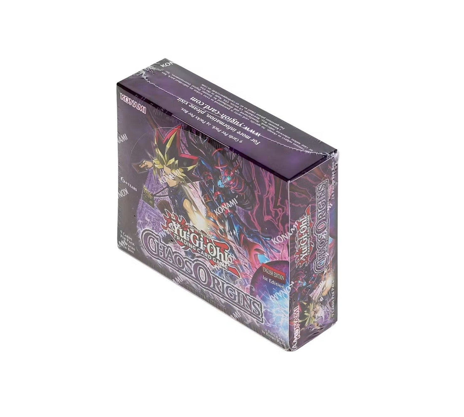YuGiOh Chaos Origins Booster Box | Maine Vintage Toys