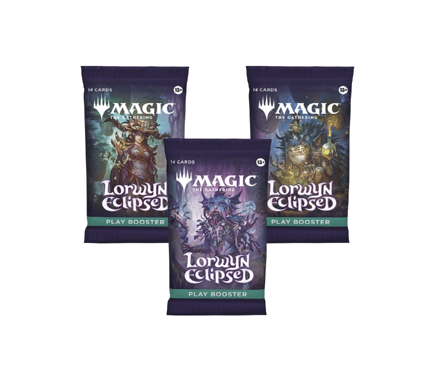 Magic the Gathering: Lorwyn Eclipsed Play Booster Pack (*In-Store Only!*) | Maine Vintage Toys Magic the Gathering: Lorwyn Eclipsed Play Booster Pack (*In-Store Only!*) | Maine Vintage Toys