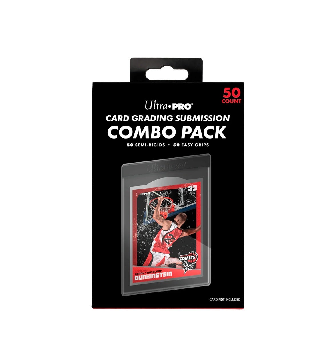 ultra pro vintage card sleeves Grading Submission Combo Pack - Semi-Rigids & Easy Pull (50 ct) Standard size sleeves for Magic the Gathering Sleeves & Toploaders – LegendsSportsGames