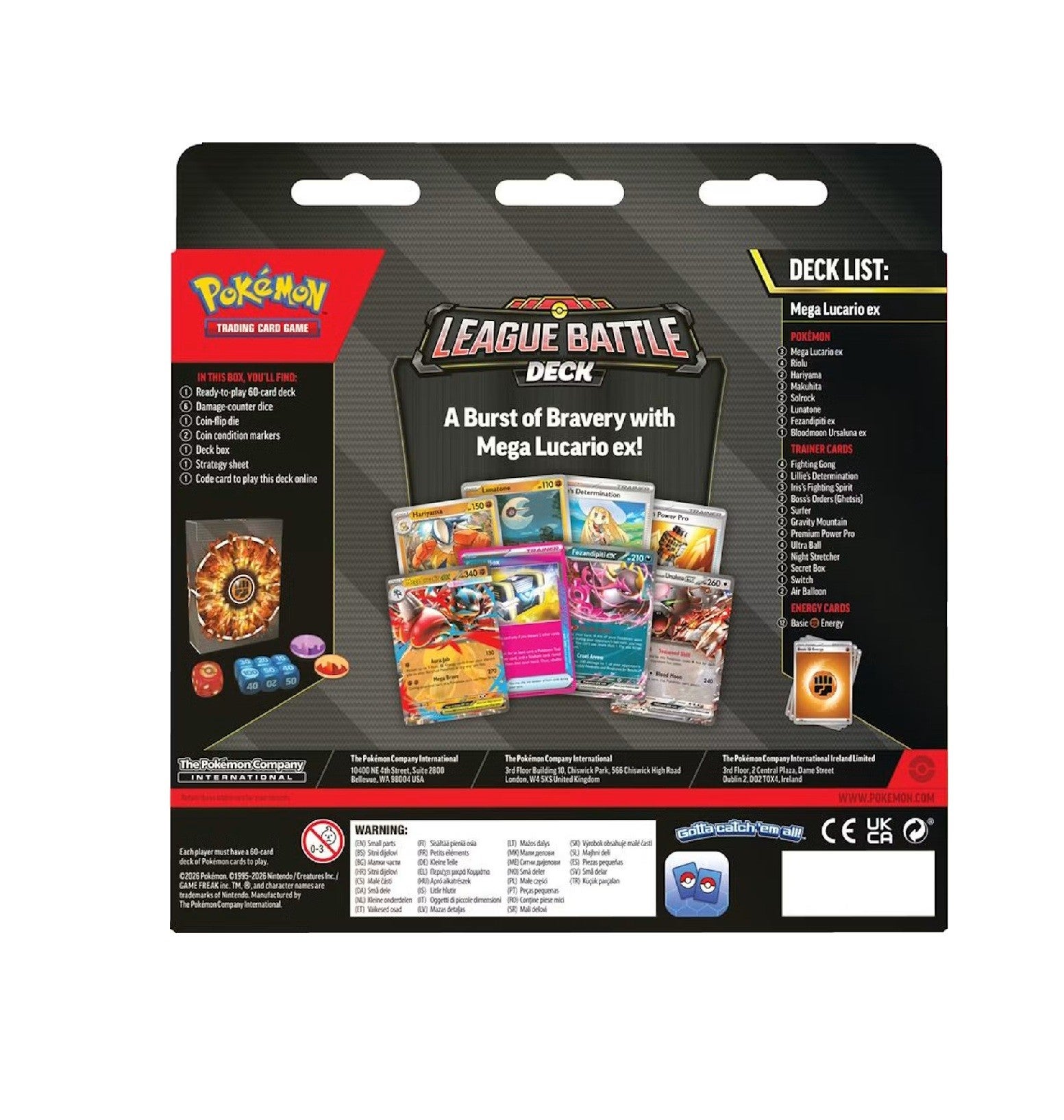 lucario booster box Mega Brave (Lucario)- Pokmon TCG m1L Japanese Ozzie Collectables Pokmon ex Mega Figure Collection Lucario ex Mega Lucario ex strikes fear into opponents with its relentless attacks and the ability to share discarded Energy with your Benched Pokmon Pokmon TCG: Mega Lucario Collection