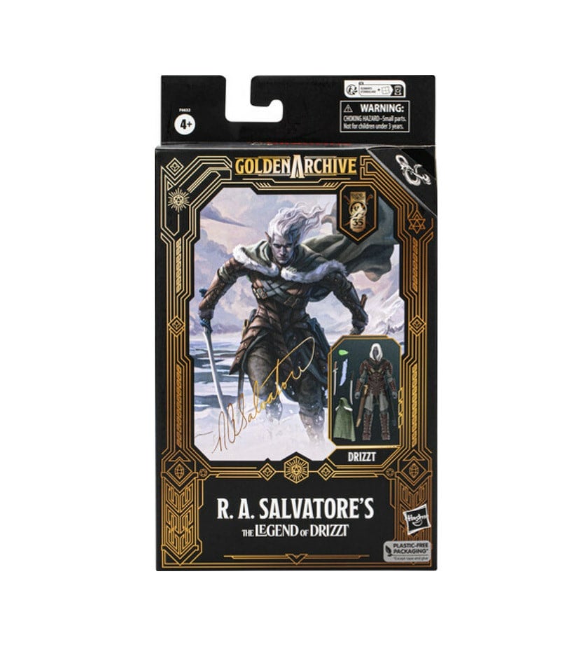 Dungeons & Dragons Golden Archive Drizzt 6inch Action Figure