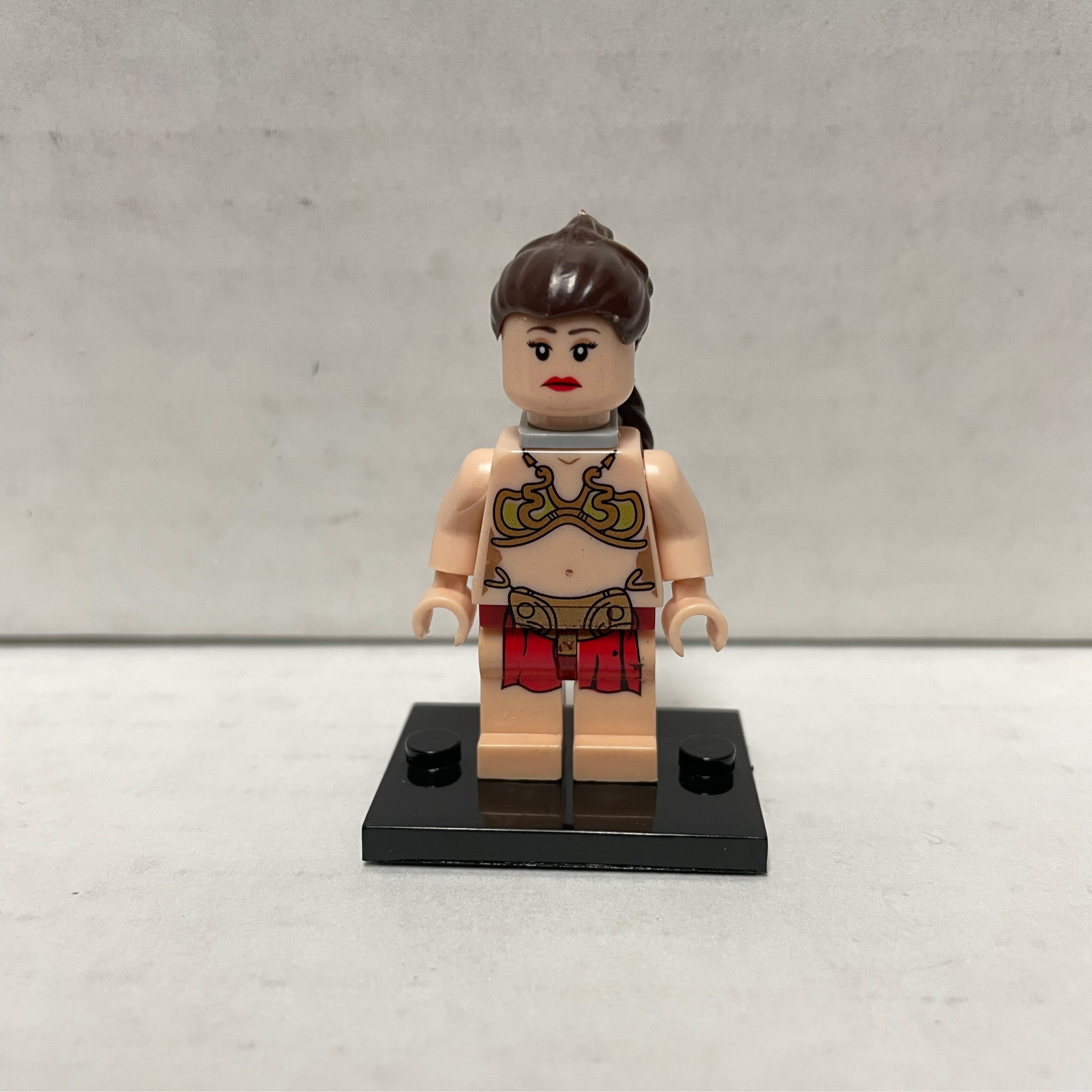 Custom Minifigure Star Wars Slave Leia | Maine Vintage Toys