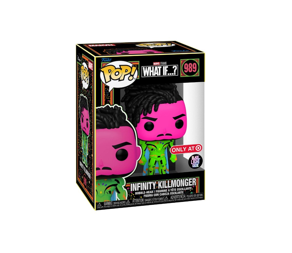 Killmonger funko pop sales glow