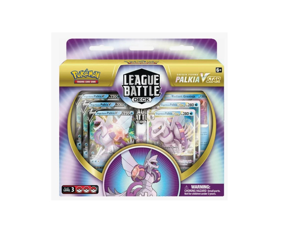 Origin Forme Palkia VSTAR League Battle Deck Coming