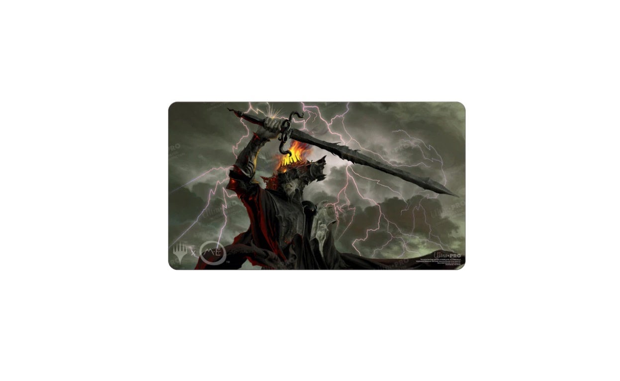 Ultra Pro The Lord of the Rings: Tales of Middle-earth Sauron Standard  Gaming Playmat for Magic: The Gathering