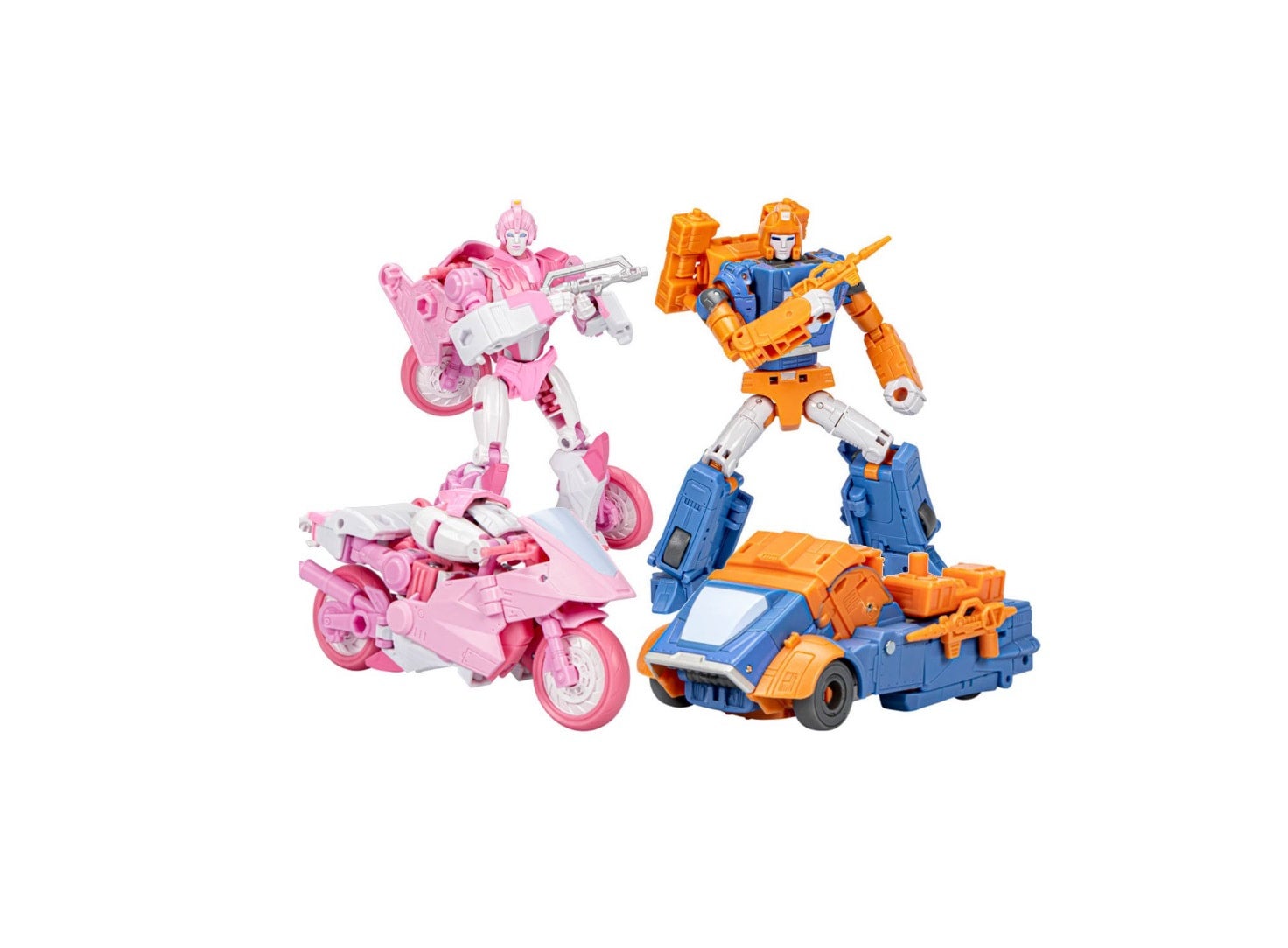 Transformers Legacy Evolution Deluxe Cybertronian Erial and Dion