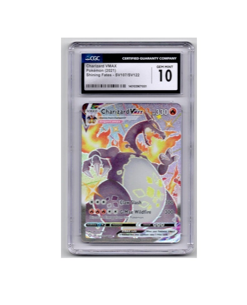 CGC purchases 9.5 charizard vmax shining fates